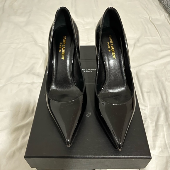 Black Saint Laurent Pumps - Picture 3 of 4